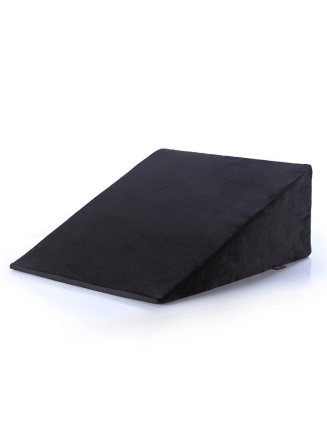 Max Comfort The medical back elevation pillow with its smart slope design reduces nighttime heartburn and promotes a calmer sleep and better comfort at home. - Image 1